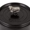 Staub Animal Knob Pot Knob Милая стильная ручка для горшка, ручка для аксессуаров, корова, животные, ручка для горшка, корова, животное [Горшок Staub] 1990005/40511-486-0 [Товар]