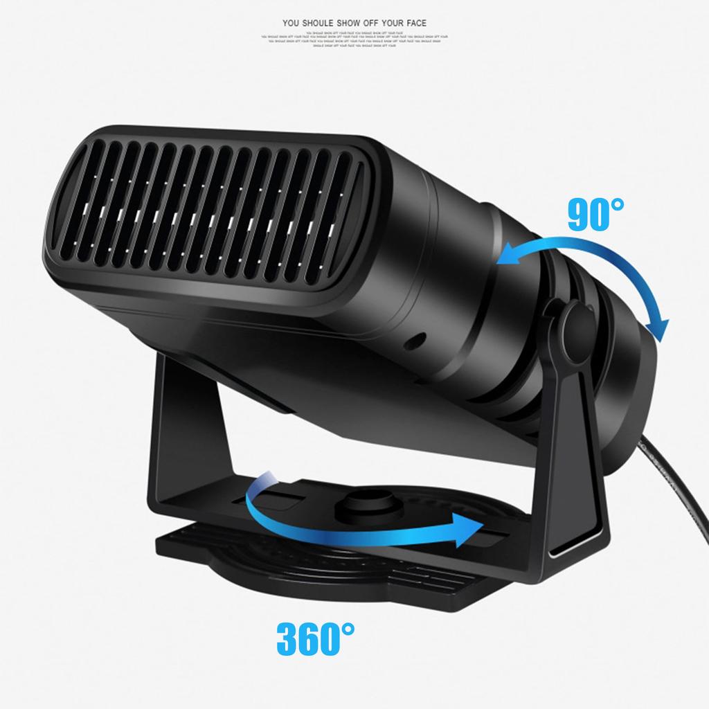 Car Heater Windshield Defroster Winter 12V 24V Auto Electric Stove Fan Heating Cooling Integrated Defrosting Tools Accessories
