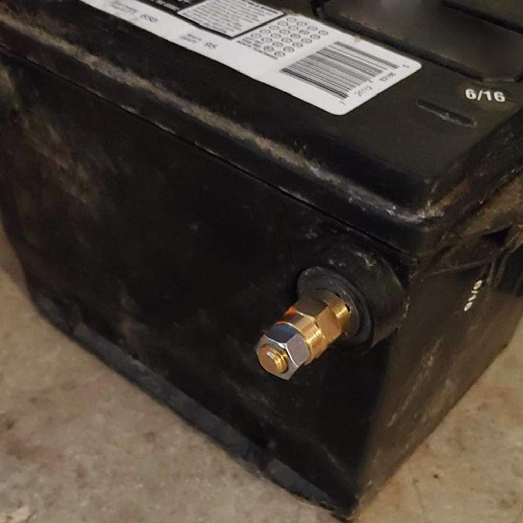 Болт-удлинитель клеммы бокового контакта аккумулятора для аксессуаров GM с клеммой к аккумулятору 3/8 16 болтов Адаптер бокового контакта аккумулятора