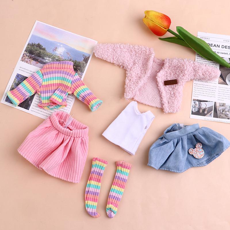 1/6 30см Одежда для кукол Платье-униформа в стиле колледжа для куклы-младенца Игрушки для куклы-девочки