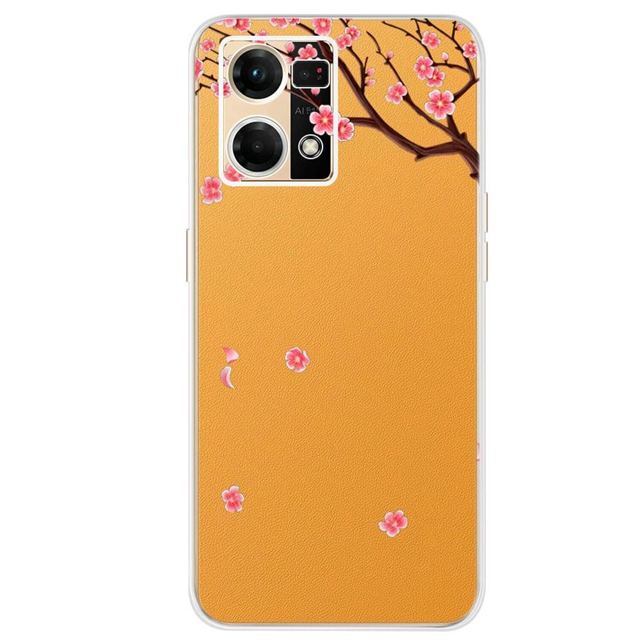 Для Oppo Reno7 4g Чехол Силиконовый Прозрачный Мягкий ТПУ Чехол для Телефона Для Oppo Reno7 CPH2363 Чехлы Funda Reno 7 Прозрачный Бампер
