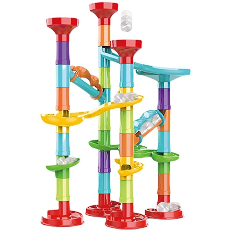 Creative Maze Race Track Toy Building Set Marble Track Puzzle Block Boy Girl Favor Children STEM Education Toy