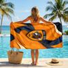 Пляжное полотенце Hull City Football Мягкое из микрофибры Летнее полотенце Быстросохнущее Впитывающее полотенце для пляжа Бассейна Путешествий