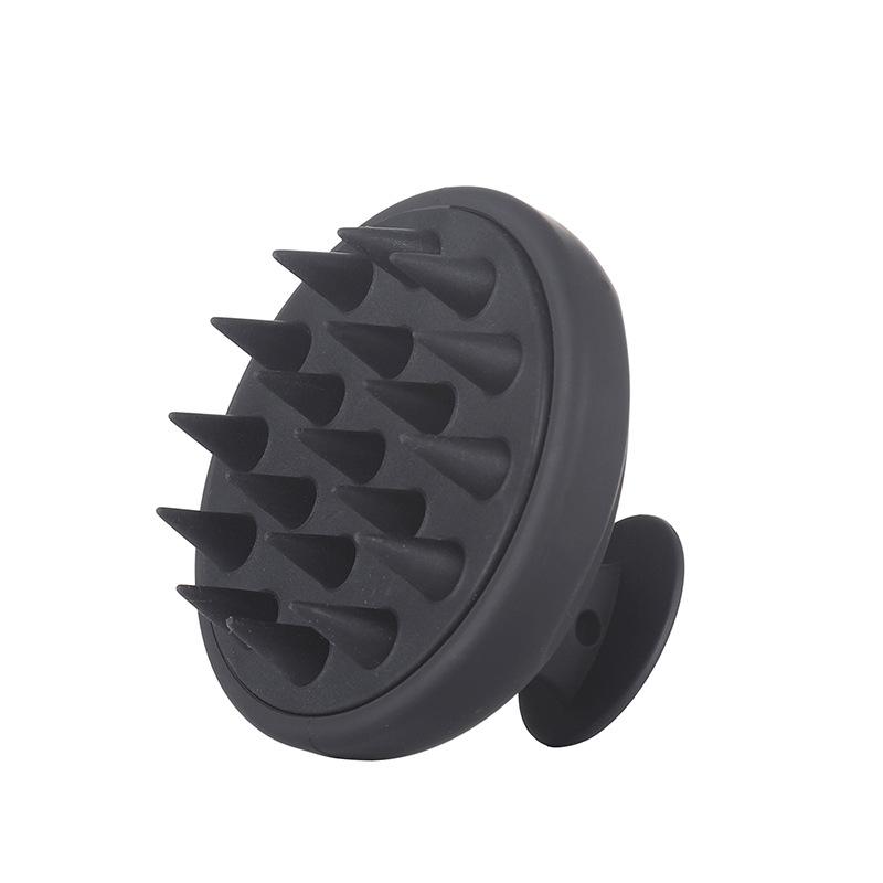 Женская силиконовая массажная щетка для кожи головы для влажного и сухого использования - Расческа для мытья волос