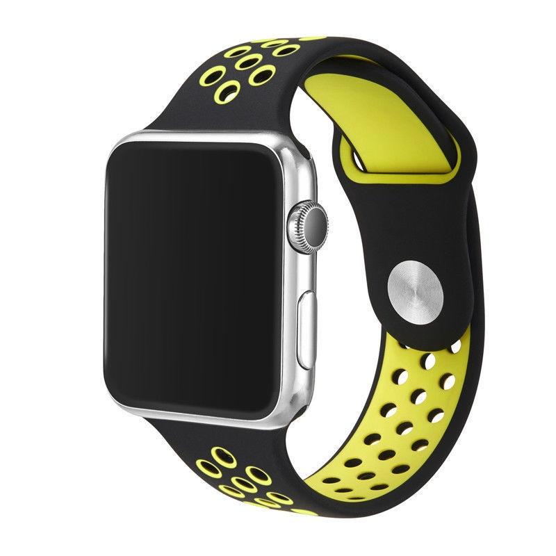Silicone Sports Replacement Strap Watch Band For Apple Watch Iwatch 42mm 38mm