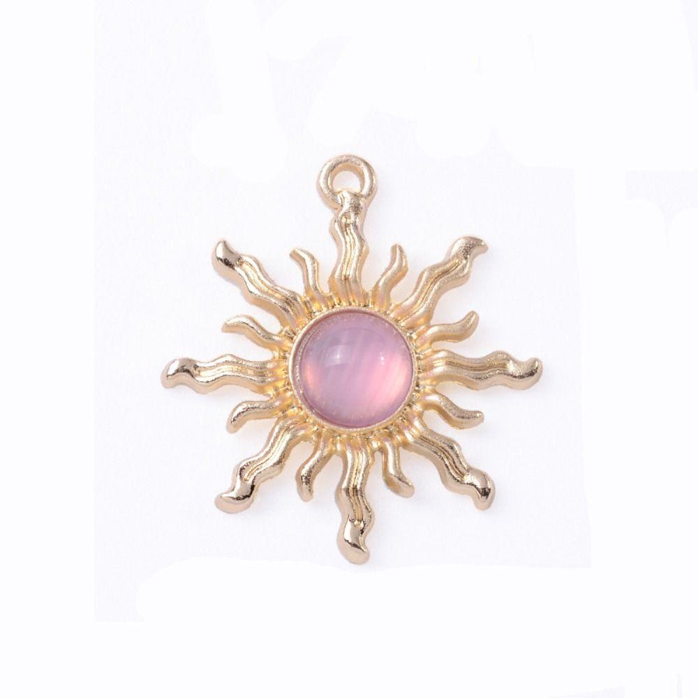 10 шт. очаровательные подвески в виде солнца из драгоценных камней своими руками, подвеска из драгоценных камней, ювелирные изделия, аксессуары, изготовление ювелирных изделий