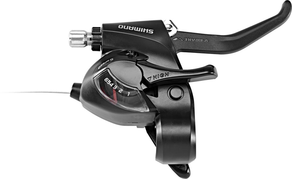 Shimano Lever Black ST-EF41 6-Speed Shift/Brake (Right Lever)