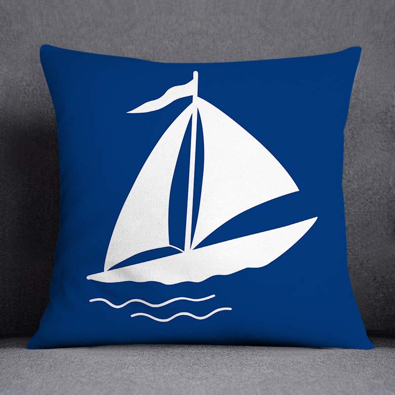 Синяя Русалка Сейлор Морская пехота, украшение для дома, наволочка, квадратная наволочка, украшение для дома и офиса, наволочка