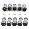 WY55 TE+ZE M55 Waterproof 4Pin 7Pin 40Pin 53Pin 61Pin Solder Power Industrial Aviation Wire Connector Auto Screen LED Light Ship