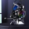 Компьютерная гарнитура с микрофоном 7,1-канальная светящаяся USB-игровая стерео музыкальная Наушники с шумоподавлением