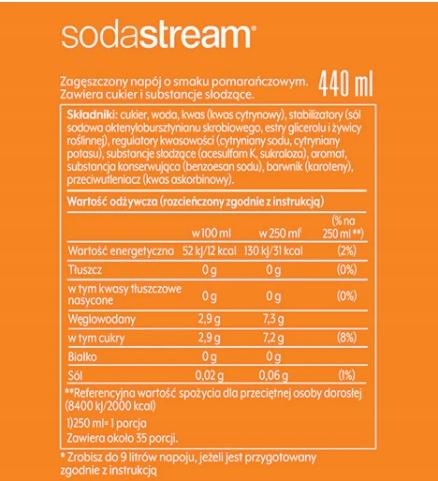 SODASTREAM Set of Saturator Concentrates 2x COLA + MIRINDA Syrup