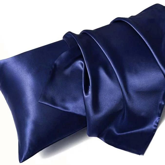 Однотонные шелковые наволочки Декоративная роскошная наволочка конвертного типа для защиты волос и кожи Стандартный размер Queen