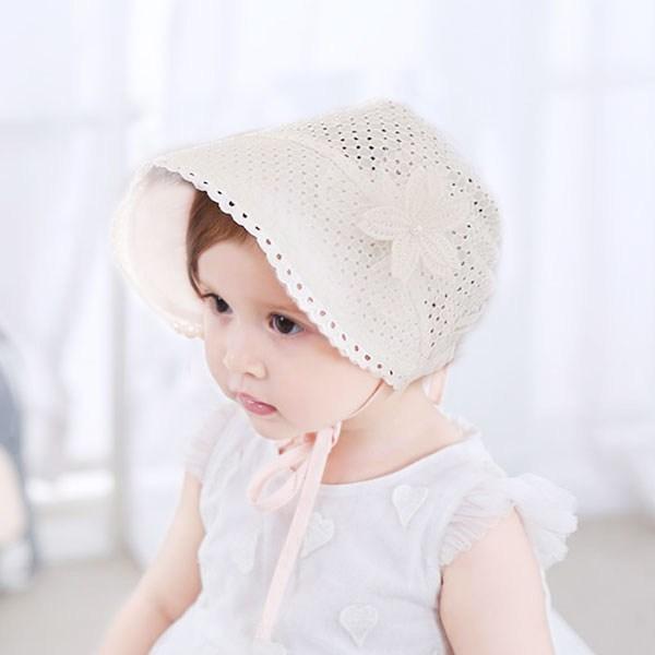 2Sbuck Pendant Necklace Punching Bonnet, 48cm, White, Popular Baby Clothes In Korea