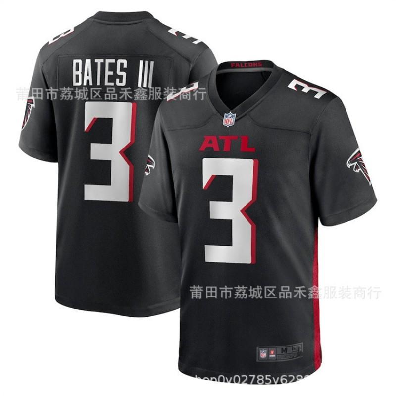 Mens Atlanta Falcons NFL Football Jersey Custom Number 5 London 9 Penix Jr 3 Cotton Blend Sports Fan Apparel
