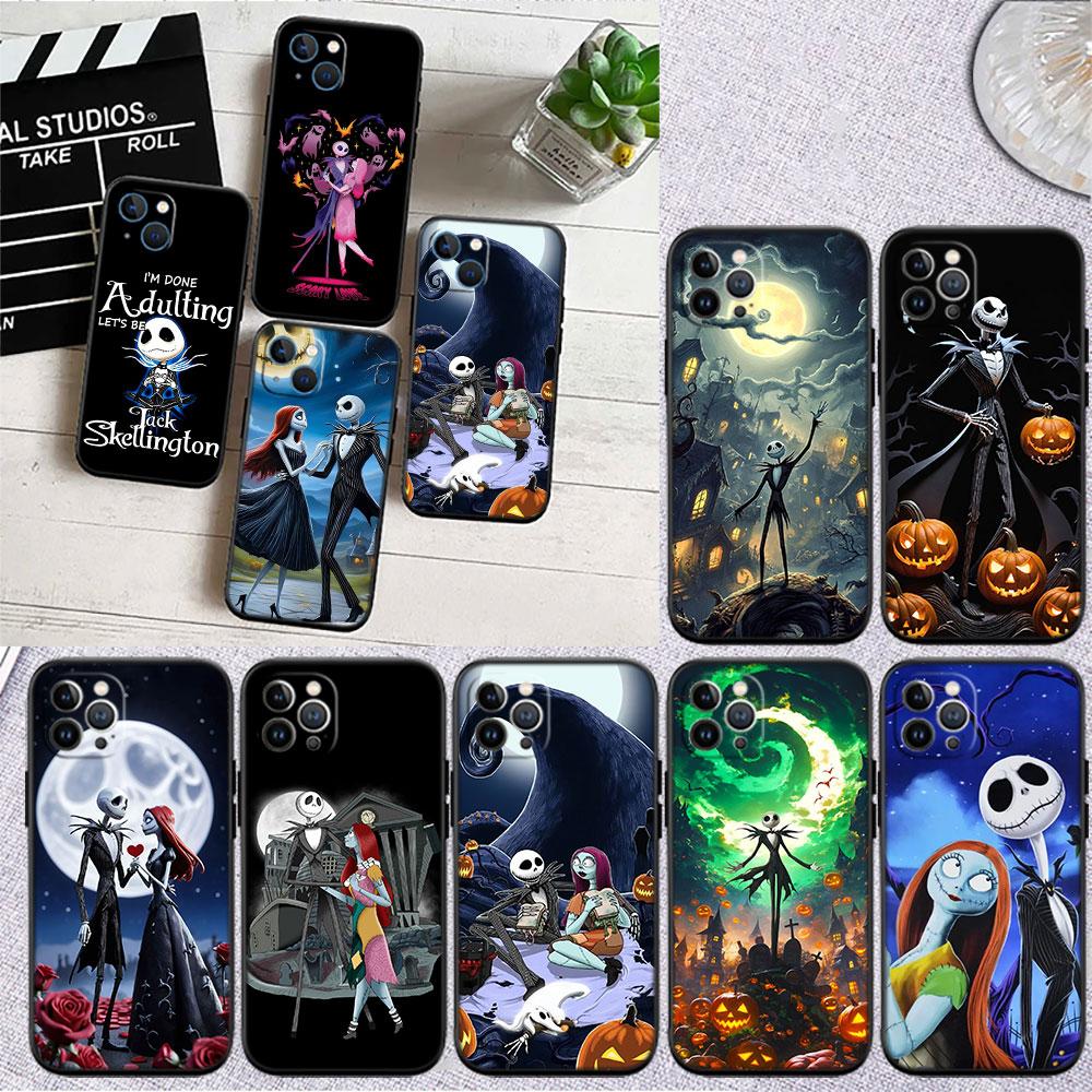 CJ83 Nightmare Before Christmas Phone Case for Samsung Galaxy Note 10 20 S23 S24 S25 Ultra FE Plus Edge Lite A02S A35 A07 A17