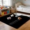 Floor Mat Soft Flannel Rug Non Slip Absorbent Mat for Bathroom Bedroom Home Decor Anime Hot S Silent Fun H Hill