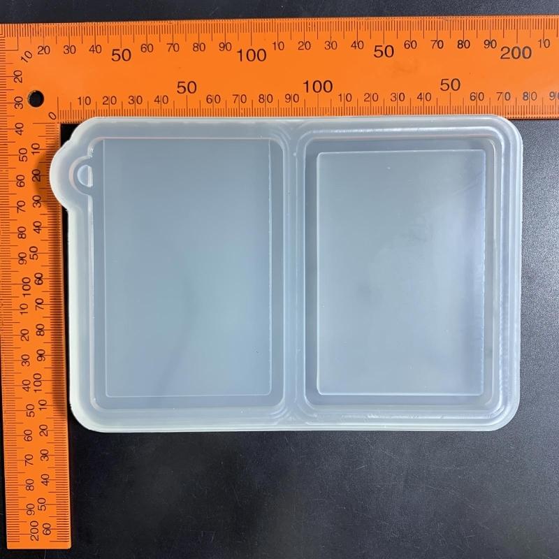 Resin Shaker Mold Quicksand Photo Frame Casting Epoxy Resin Mold Resin Jewelry Molds for Pendant Decoration Crafts