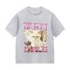 Beast Gifts Уникальная и забавная футболка с эмодзи кошки Ретро стиль Харадзюку Повседневная футболка с коротким рукавом Женская одежда Личность Y2K