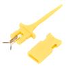 Тестовый крючок Мини-зажим для тестирования ИС PA для электронного эксперимента, ремонта, обслуживанияЖелтый