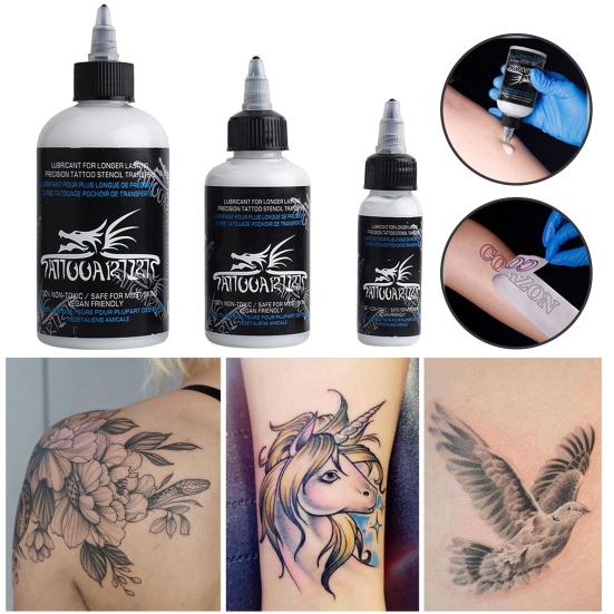 30/125/250ML Tattoo Transfer Gel Quick Dry Long Lasting Professional Tattoo Stencil Gel Thermal Copier