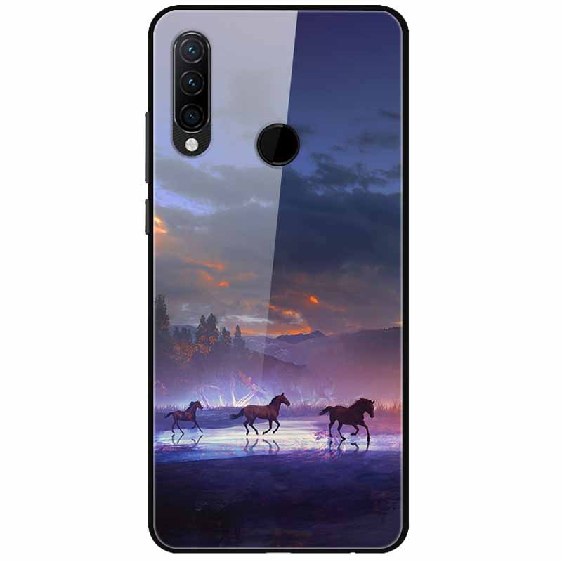 Для Huawei P30 Pro Lite Чехол Крутой Закаленное Стекло Роскошные Чехлы-Бамперы для Huawei P20 Lite P 20 P20Pro P30Pro P 30 Жесткая Задняя Панель