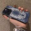 Модный чехол для телефона с узором ковра, подходящий для iPhone 17 16 15 14 13 12 11 Pro/Max/Plus, противоударный и защищающий от падений