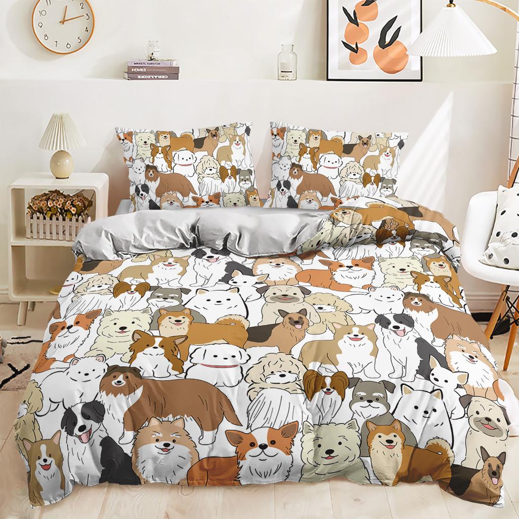 Трехкомпонентный комплект для цифровой печати на футбольном стеганом одеяле с изображением Кубка мира