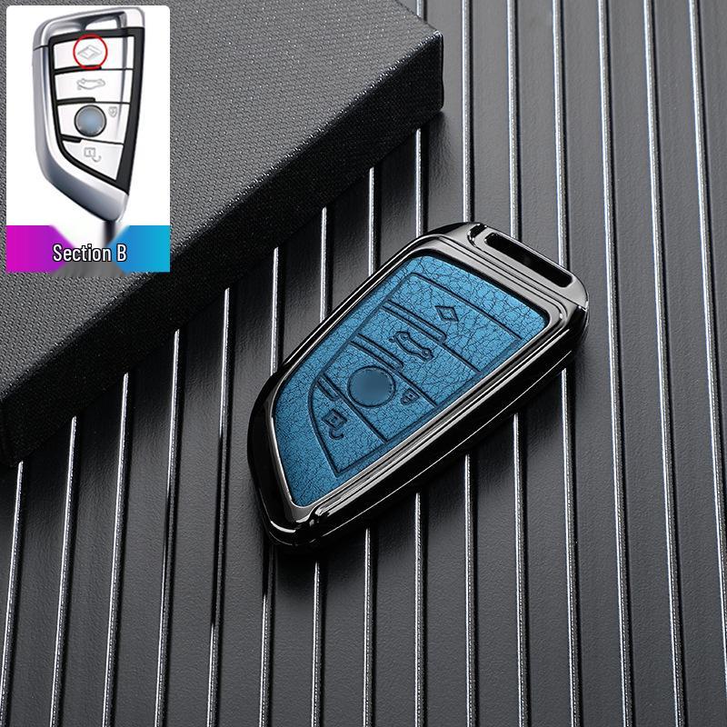 Чехол для ключа автомобиля BMW для 7 серии, 5 серии, 3 серии, X1, X2, X3, X5, X6 и 530Li.