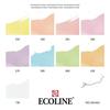 Feutres - Ecoline - 10 couleurs pastel - Pointe de pinceau souple - Mixte - Avancé