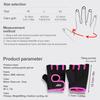 Fitness Half Finger Gloves Unisex Fitness Gym Weightlifting Exercise Gloves Silicone Anti Slip Breathable Outdoor Cycling Gloves