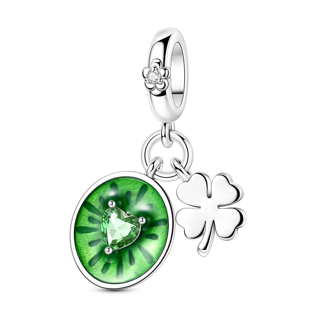 Fruit Charm Bead 925 Silver Strawberry Cherry Avocado Fit Original Bracelet Diy Fashion Jewelry