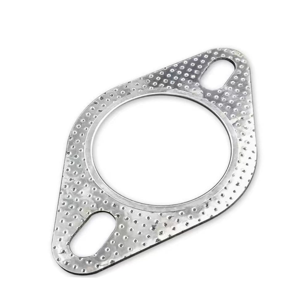 2 шт. Универсальная прокладка выхлопной системы автомобиля Ультраплотная прокладка фланца выхлопной системы Прокладка впускной трубы Прокладка выхлопного даунпайпа Автоаксессуары