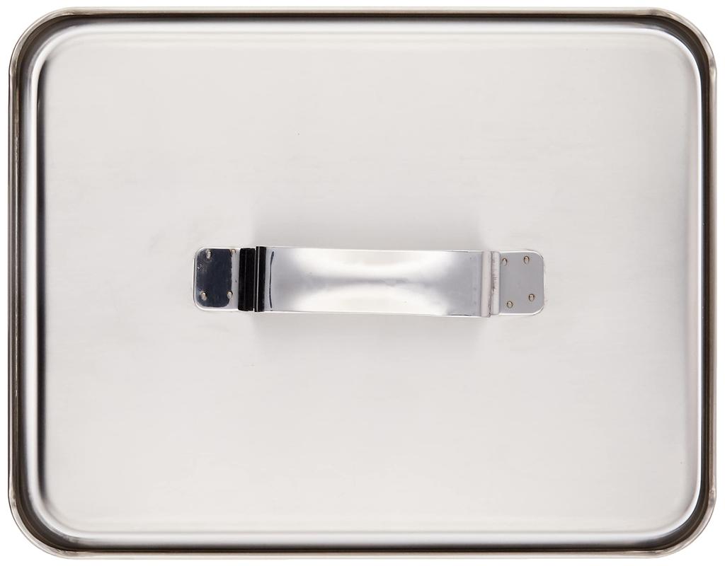 МТ. Крышка для стейка Torimatsu, нержавеющая сталь 18-8, маленькая, размер 15, для коммерческого использования, квадратная