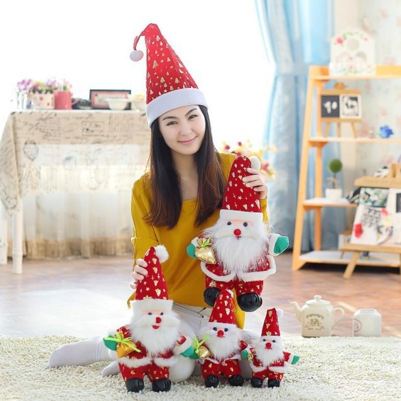 Санта-Клаус кукла плюшевая игрушка рождественское украшение кукла рождественское событие подарок