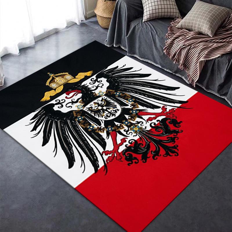 German Empire Carpet Rug for Living Room Bedroom Home Sofa Decoration,Kids play Non-slip Floor Mat