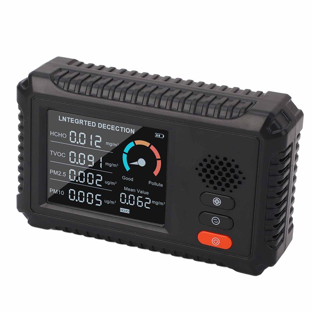 Детектор качества воздуха HCHO TVOC PM2.5 PM10 Портативный тестер качества воздуха в помещении для дома, автомобиля, Ten