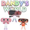 Dandy's World Plush Cosmo Caramel Drizzle Dandy World Scrap Stuffed Horror Game Stuffed Soft Pillow Doll Children Gifts