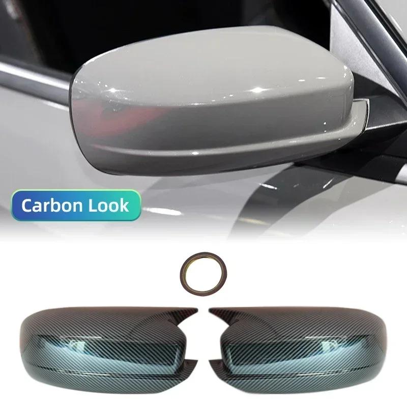 For Dodge Charger SRT 2011-2022 Chrysler 300 2011-2019 Rearview Mirror Cover Caps ABS material G6