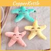 Starfish Stuffed Animal Keyring With Soft Crystal Polyester Filling For Gift Giving