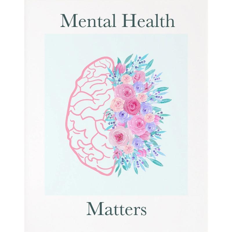 Mental Health Awareness Affirmation Therapy Therapist Art Poster Canvas Painting Wall Prints Picture for Room Home Decor