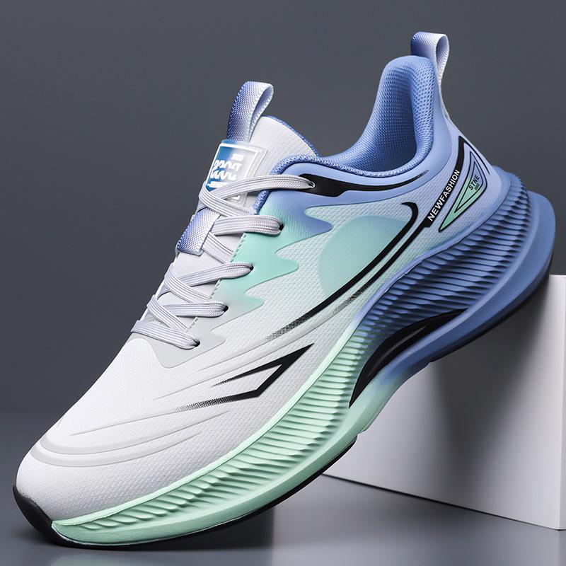 Мужские популярные осенние кроссовки для бега - Модные, Повседневные, Мягкая подошва, Спортивная обувь с амортизацией