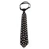 Elegant Preppy Style Women Pearl Tie Bead Long Necktie Versatile Academic College Shirt Necktie Uniform Accessories