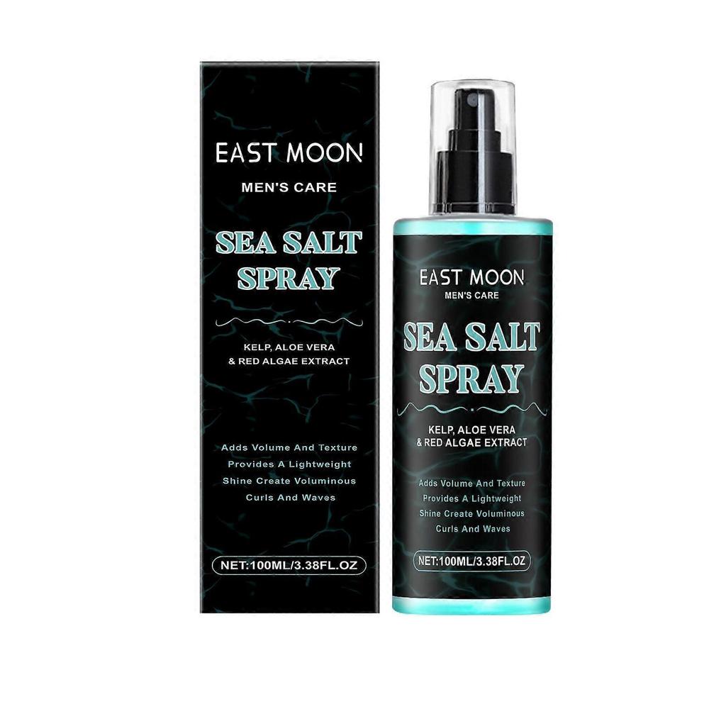Men's sea salt styling spray hair fluffy lazy refreshing styling does not fall 1