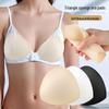 Breathable Triangle Sports Bra with Anti-Expansion Cup and Removable Chest Pad
