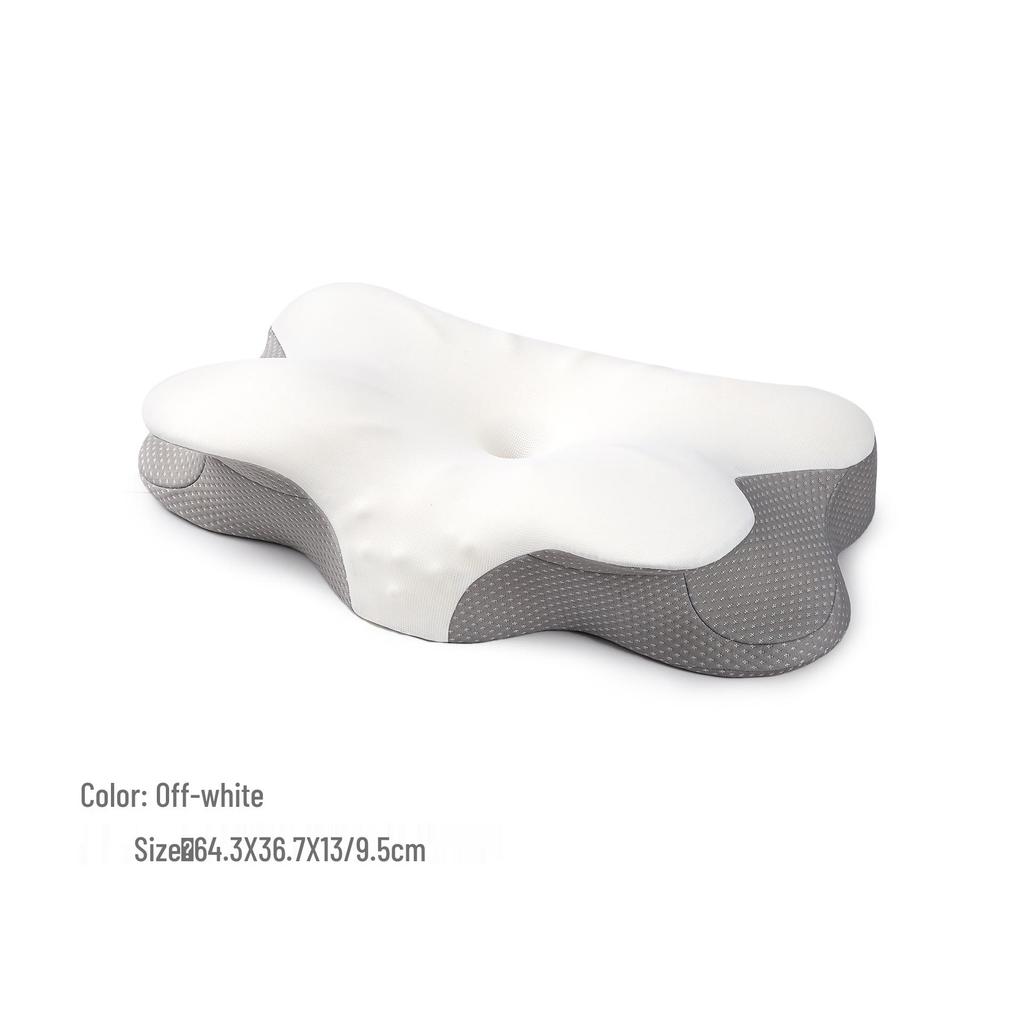 Эргономичная подушка с эффектом памяти для поддержки шеи для спящих на боку