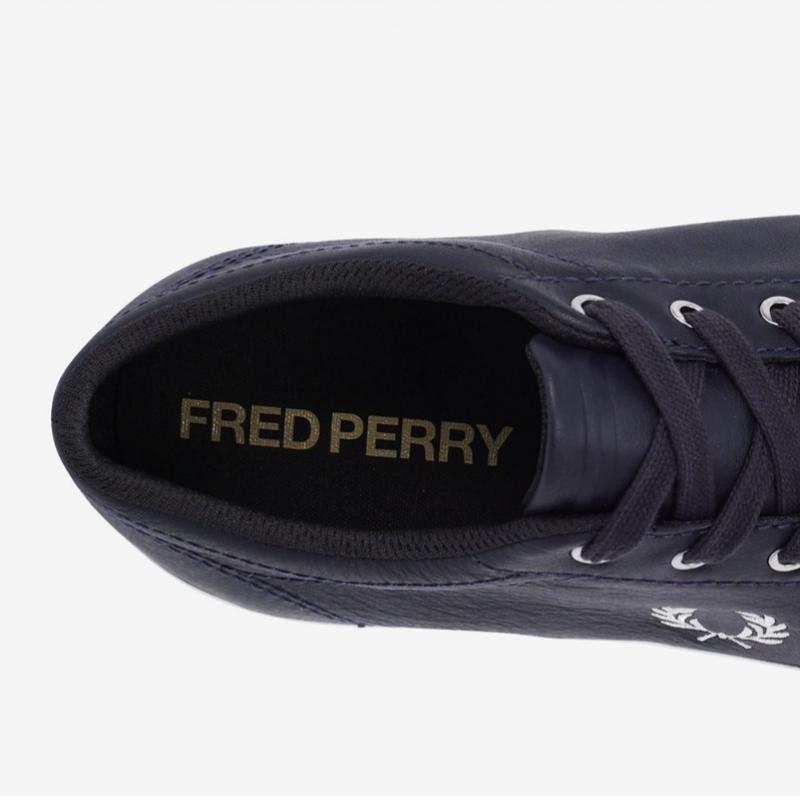 Fred Perry Базовые кожаные мужские черные кроссовки W90