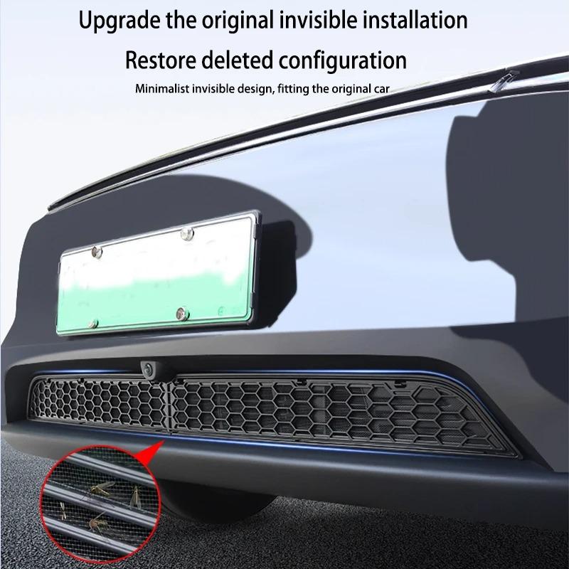 for Tesla Model Y Juniper 2025 Model 3 Highland Front Grill Guard Grille Inserts Mesh Anti Insect Net Cover Bumper Grid Filter
