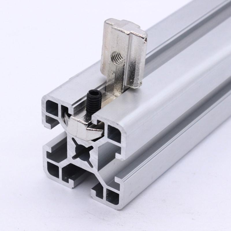 10pcs L Shape Angle Brackets Inner Corner Connectors with Fastening Screws Structural Support Holder for T Slot Profiles