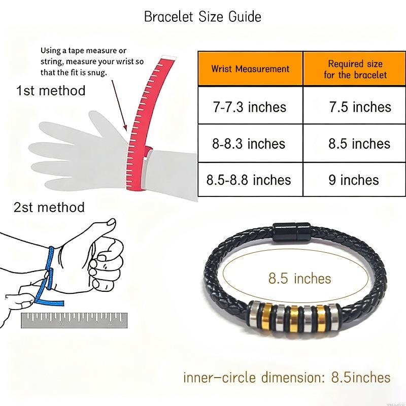 Цветной браслет из нержавеющей стали, Плетеный кожаный браслет, Простая и модная кожаная цепочка на руку