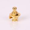 Zinc Zinc Alloy Skidproof Round Head Straplocks Round Head Guitar Strap Button  Guitar Accessories